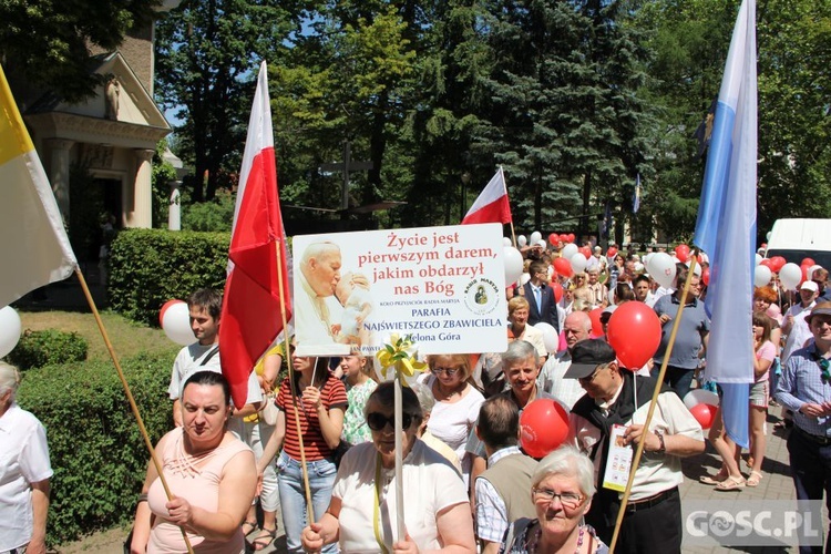 Marsz dla Życia i Rodziny w Zielonej Górze