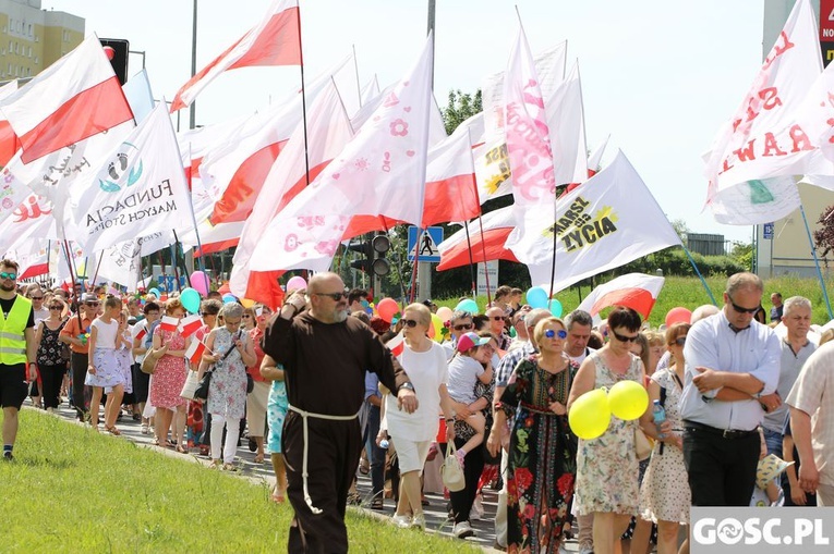 Marsz dla Życia i Rodziny w Gorzowie Wlkp.