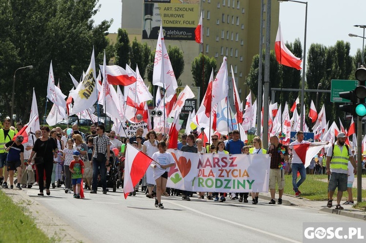 Marsz dla Życia i Rodziny w Gorzowie Wlkp.