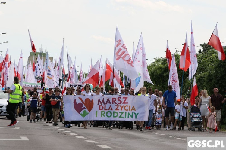 Marsz dla Życia i Rodziny w Gorzowie Wlkp.