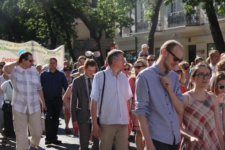 Marsz życia w Lublinie