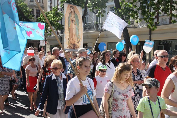 Marsz życia w Lublinie