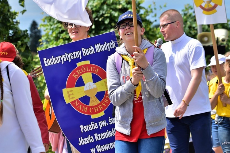 Pielgrzymka Eucharystycznego Ruchu Młodych do Świebodzina