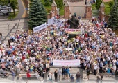 Rybnik. Tłumy na Marszu dla Życia