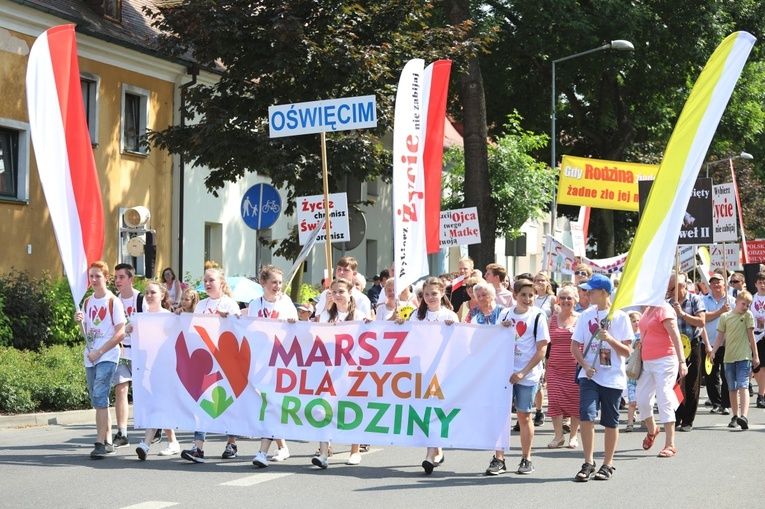 8. Marsz dla Życia i Rodziny w Oświęcimiu - 2019