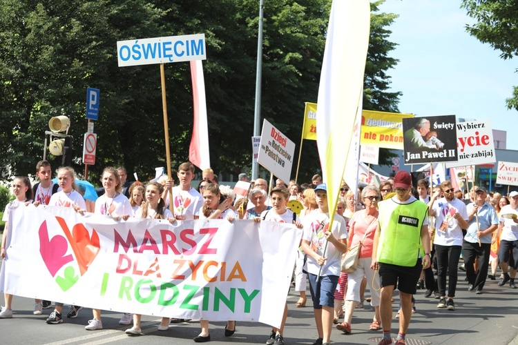 8. Marsz dla Życia i Rodziny w Oświęcimiu - 2019