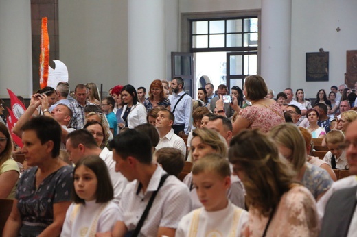 Pielgrzymka dzieci komunijnych do katedry