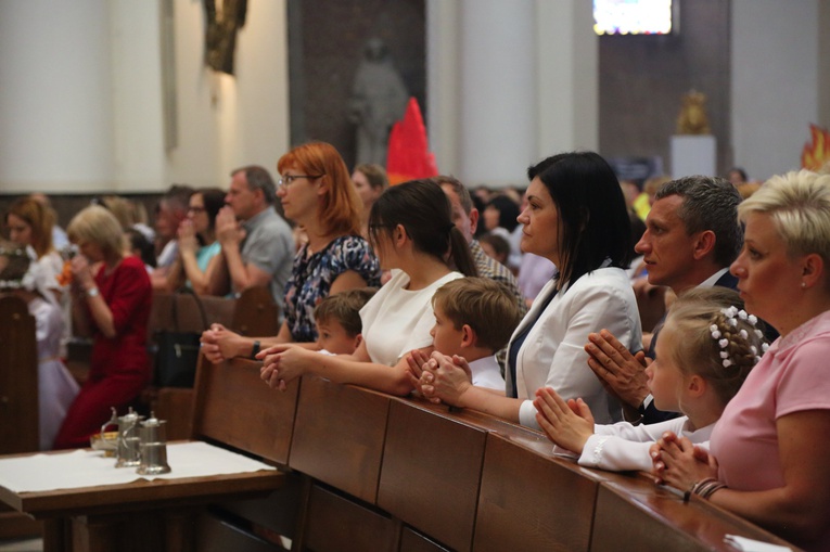 Pielgrzymka dzieci komunijnych do katedry