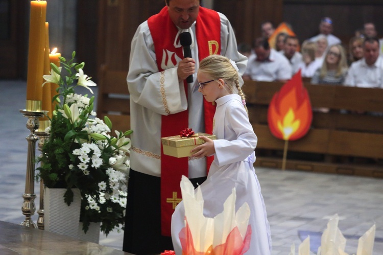 Pielgrzymka dzieci komunijnych do katedry