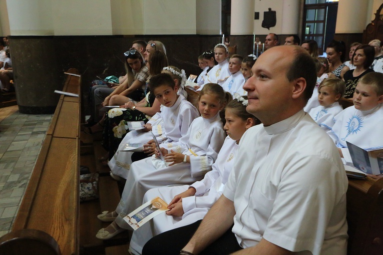 Pielgrzymka dzieci komunijnych do katedry