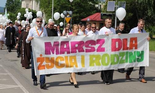 Żywiecki Marsz dla Życia i Rodziny przeszedł dziś ulicami miasta po raz trzeci.