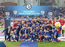 Piast Gliwice po raz pierwszy  w historii został mistrzem Polski