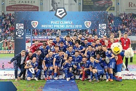 Piast Gliwice po raz pierwszy  w historii został mistrzem Polski