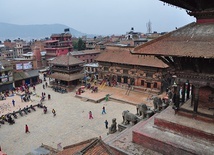 Starożytne centrum Bhaktapur, historycznej stolicy Nepalu 