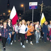 Panie nocą pokonały ponad 25 kilometrów.