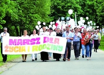 ▲	Pochód ulicami miasta 9 czerwca.