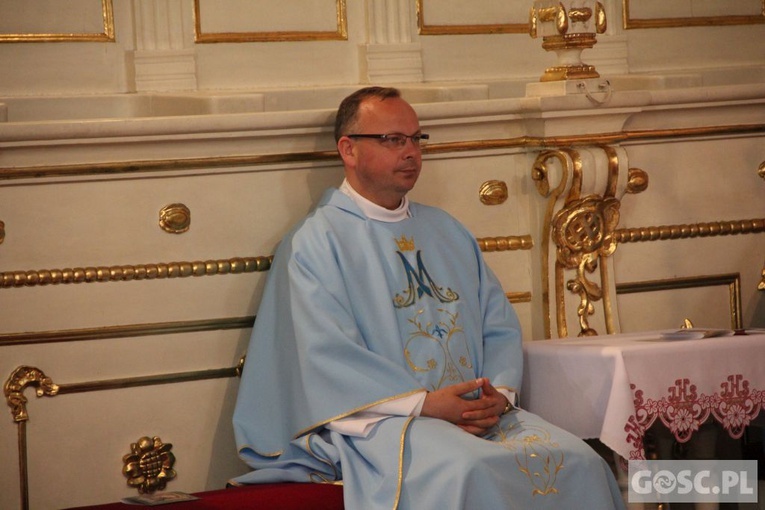 Pielgrzymka zakrystianów i organistów do Rokitna