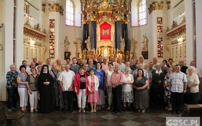 Pielgrzymka zakrystianów i organistów do Rokitna
