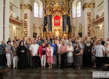 Pielgrzymka zakrystianów i organistów do Rokitna