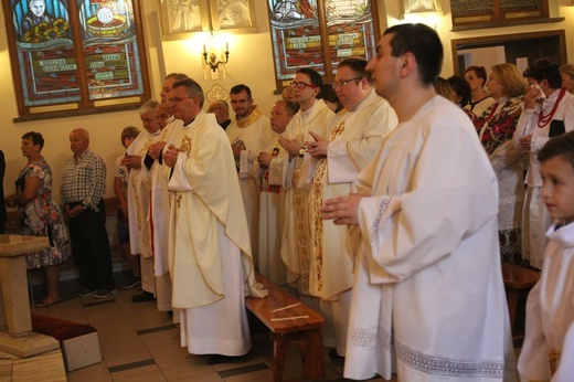 Poświęcenie kościoła Najświętszego Serca Pana Jezusa w Słotwinie