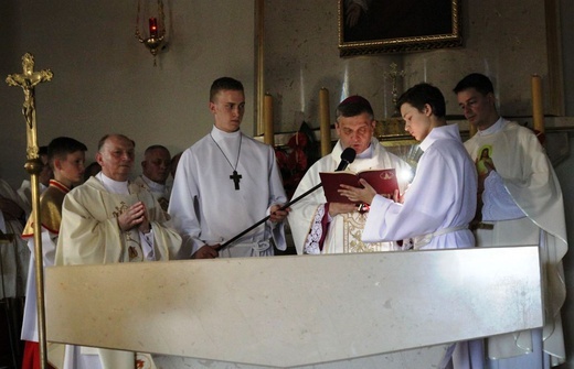 Poświęcenie kościoła Najświętszego Serca Pana Jezusa w Słotwinie