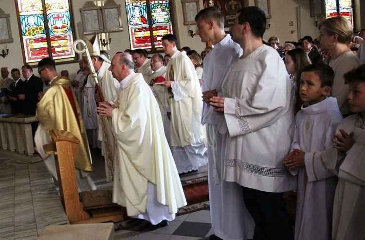 Poświęcenie kościoła Najświętszego Serca Pana Jezusa w Słotwinie