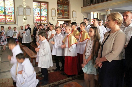 Poświęcenie kościoła Najświętszego Serca Pana Jezusa w Słotwinie