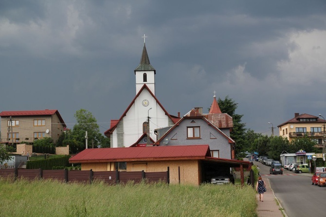 Poświęcenie kościoła Najświętszego Serca Pana Jezusa w Słotwinie