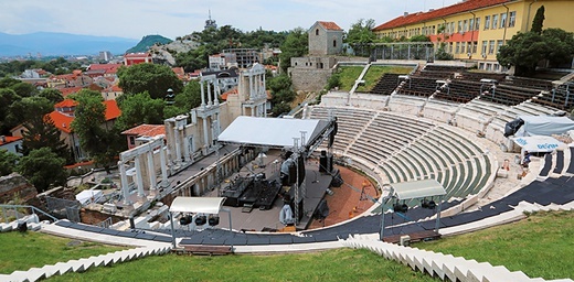 Teatr antyczny wzniesiono za czasów cesarza Trajana.