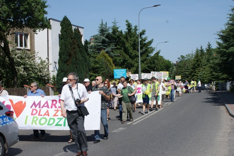 Marsz dla życia w Wałbrzychu