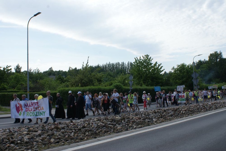 Marsz dla życia w Wałbrzychu