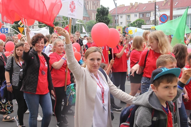 Pielgrzymka Szkolnych Kół Caritas, cz. 2