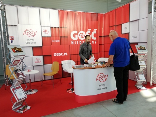 Stoisko "Gościa" na SacroExpo 2019