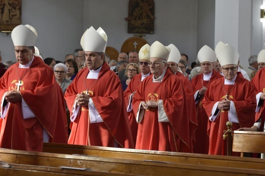 Msza się dla KEP w sanktuarium Relikwii Drzewa Krzyża Świętego w Wałbrzychu