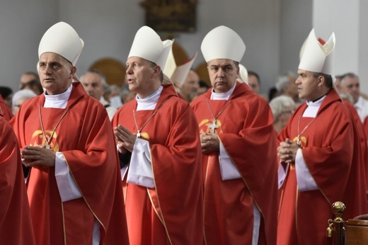 Msza się dla KEP w sanktuarium Relikwii Drzewa Krzyża Świętego w Wałbrzychu