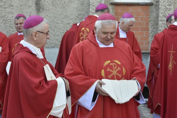 Msza się dla KEP w sanktuarium Relikwii Drzewa Krzyża Świętego w Wałbrzychu