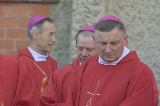 Msza się dla KEP w sanktuarium Relikwii Drzewa Krzyża Świętego w Wałbrzychu