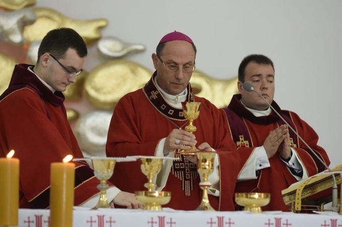 Msza się dla KEP w sanktuarium Relikwii Drzewa Krzyża Świętego w Wałbrzychu