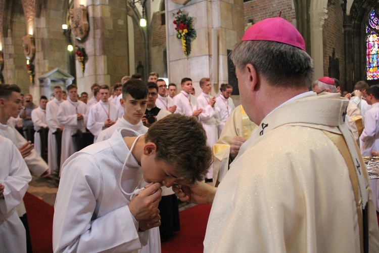 6. rocznica ingresu abp. Kupnego oraz promocja lektorów i ceremoniarzy