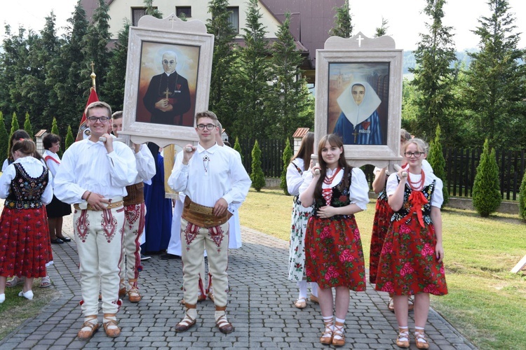 Bł. s. Celestyna i bł. ks. Roman w Zabrzeży