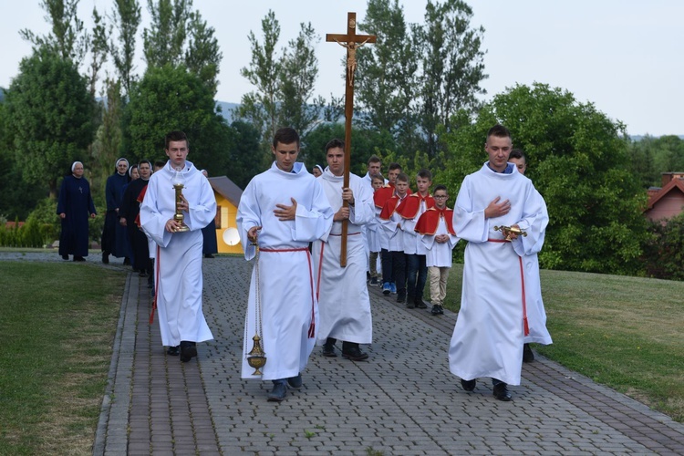 Bł. s. Celestyna i bł. ks. Roman w Zabrzeży