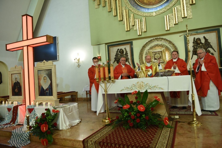 Bł. s. Celestyna i bł. ks. Roman w Zabrzeży