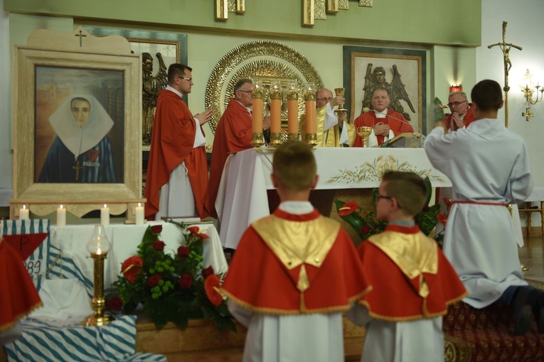 Bł. s. Celestyna i bł. ks. Roman w Zabrzeży