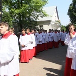 Pielgrzymka lektorów i ministrantów do Wąwolnicy