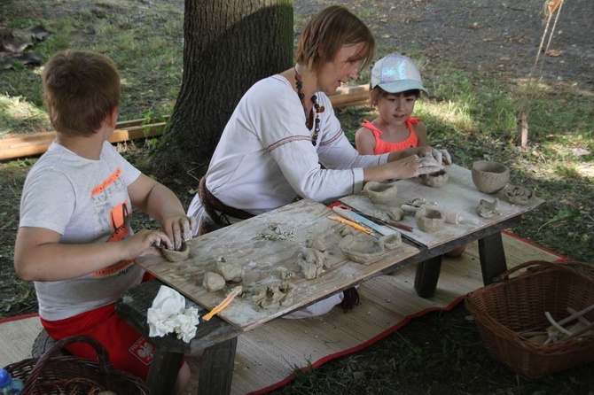 Piknik archeologiczny w Tarnobrzegu-Dzikowie