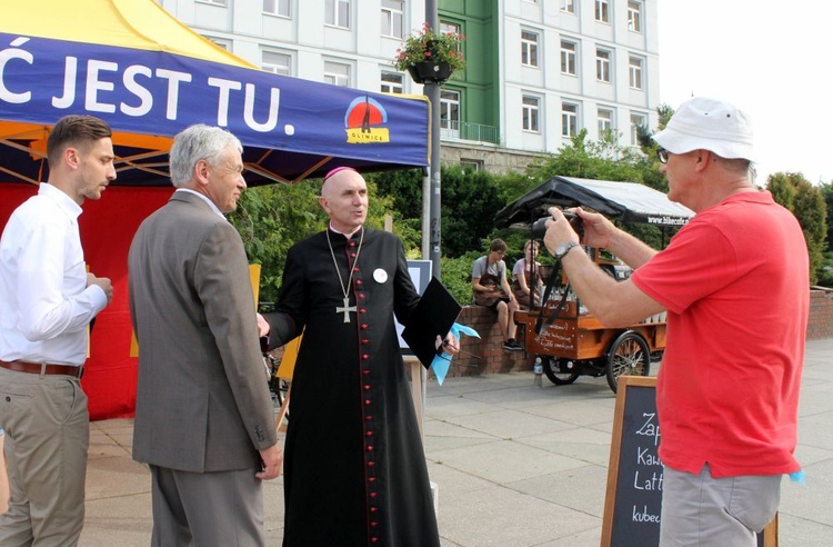 Spotkanie na placu Krakowskim 