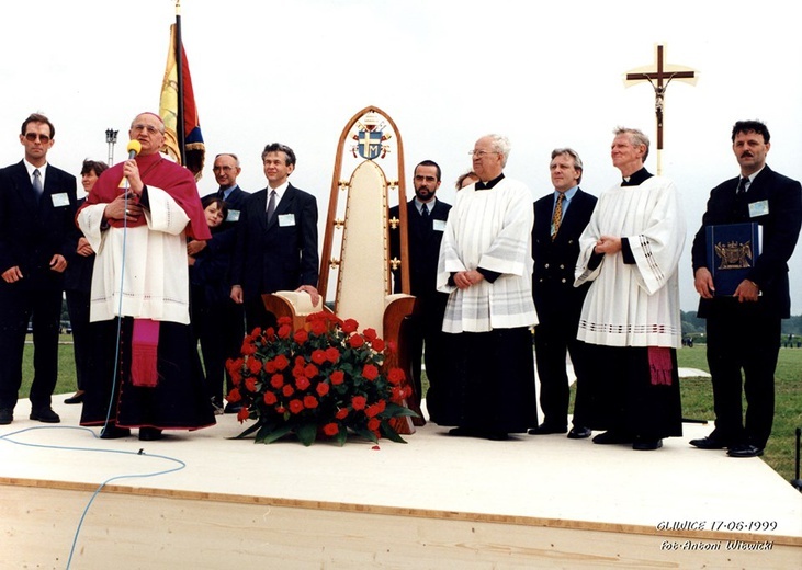 Wizyta Jana Pawła II w obiektywie A. Witwickiego