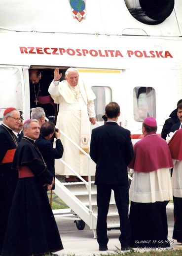 Wizyta Jana Pawła II w obiektywie A. Witwickiego