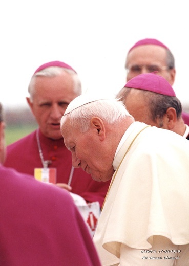 Wizyta Jana Pawła II w obiektywie A. Witwickiego