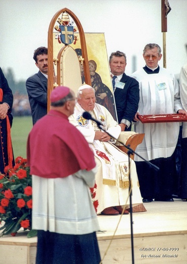 Wizyta Jana Pawła II w obiektywie A. Witwickiego